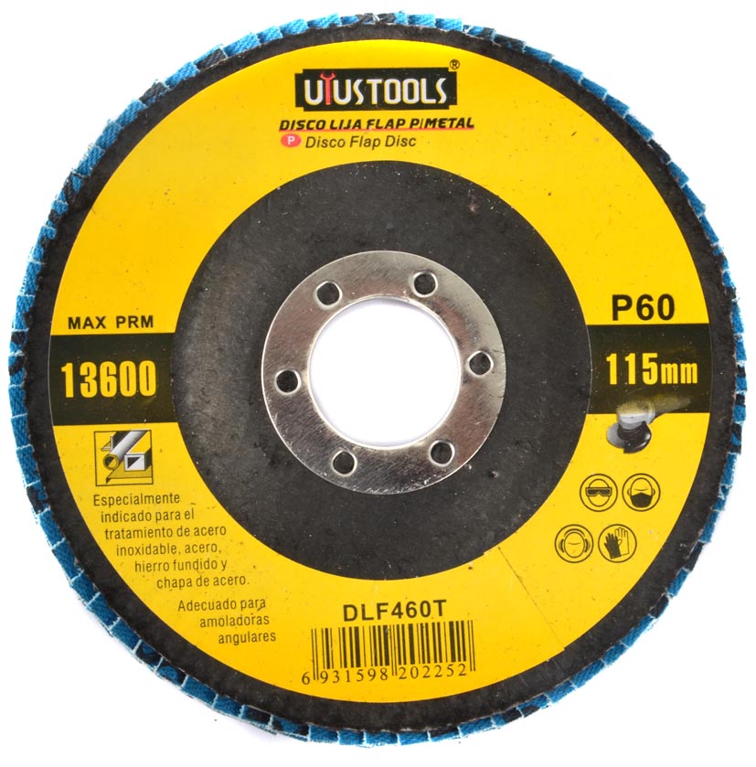 DISCO FLAP 4.1/2" X GR60 DLF460T UYUSTOOLS