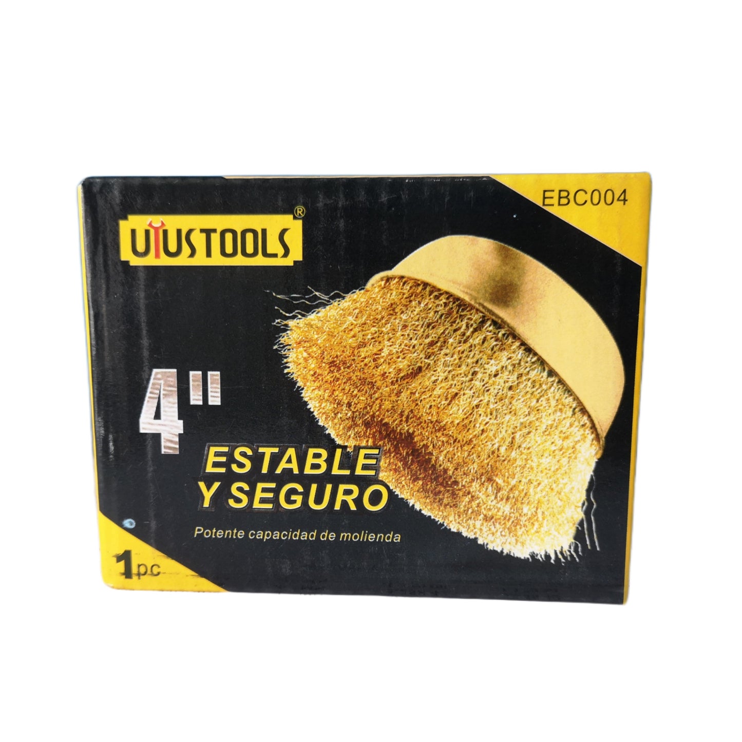 ESCOBILLA DE COPA ONDULADA 4" EBC004 UYUSTOOLS