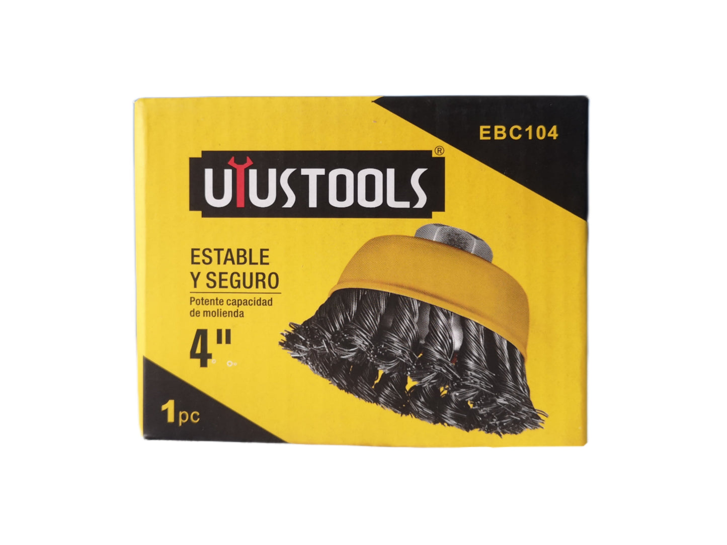 ESCOBILLA DE COPA TRENZADA 4" EBC104 UYUSTOOLS