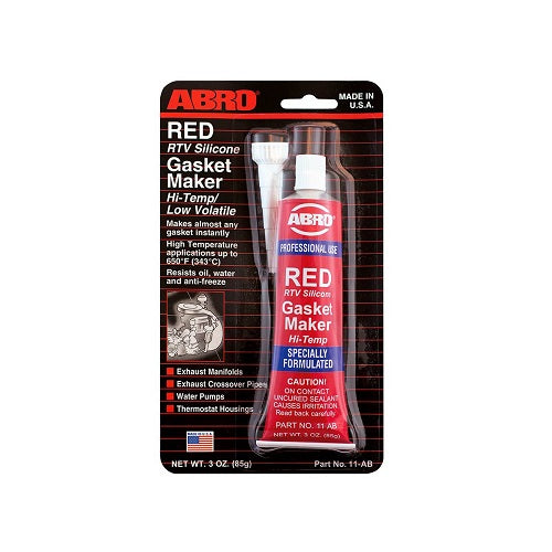 SILICONA ROJA ALTA TEMP 3OZ 11-AB ABRO