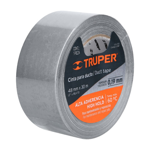 CINTA PARA DUCTO 2 X 30M 12587 TRUPER