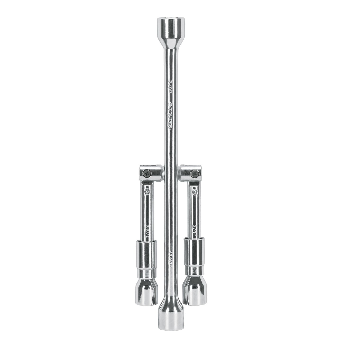 LLAVE DE RUEDA PLEGABLE M17-7/8-3/4-13/16 15484 TRUPER