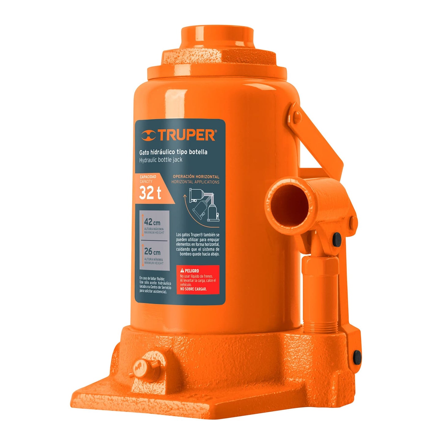 GATA HIDARULICA TIPO BOTELLA 32TN 14819 TRUPER