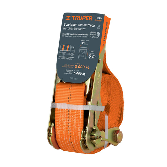 SUJETADOR DE CARGA 3X9M 10313 TRUPER
