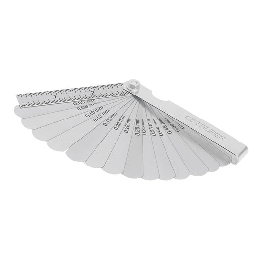 CALIBRADOR DE 15 HOJAS 0.05-0.63MM 14395 TRUPER