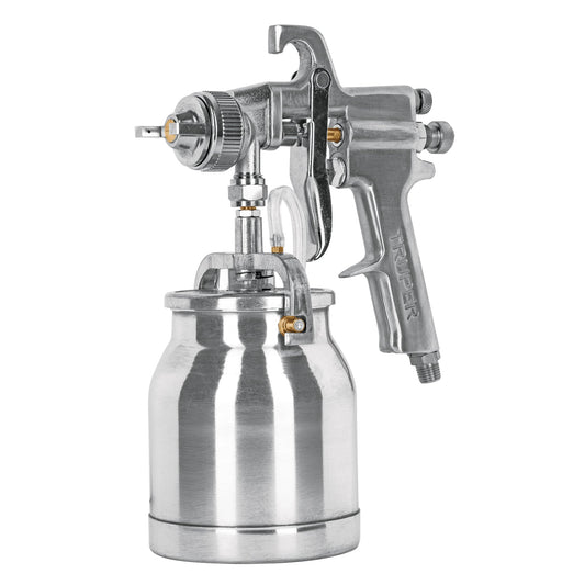 PISTOLA SUCCION P/PINTAR ALTA PRESION INOX 35PSI 14087 TRUPER
