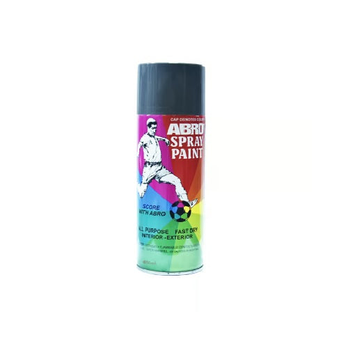 PINTURA SPRAY 084 GRIS ACERO ABRO