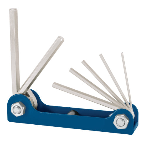 JGO 7 LLAVES HEXAGONALES MÉTRICAS T/NAVAJA 15557 TRUPER