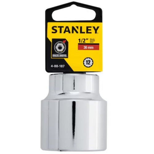 DADO POLIGONAL E1/2 X M36 88-187 STANLEY