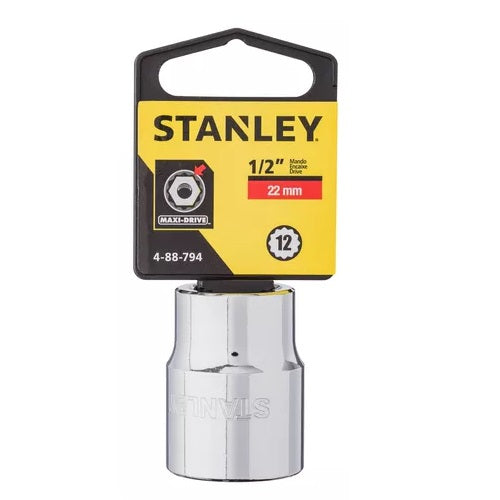 DADO POLIGONAL E1/2 X M22 88-794 STANLEY