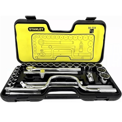 JGO DADO POLIGONAL 29PZ E1/2 10-32MM 86-504 STANLEY