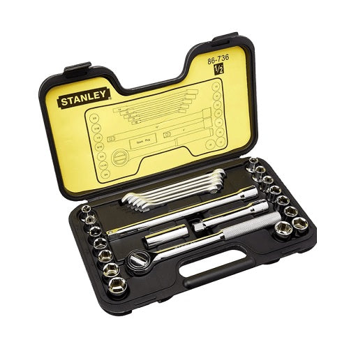 JGO DADO-LLAVE 25PZ E1/2 SAE-MM 86-736 STANLEY