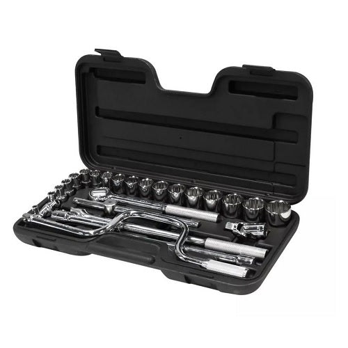 JGO DADO POLIGONAL 27PZ E1/2 1/4-1.1/4 86-505 STANLEY