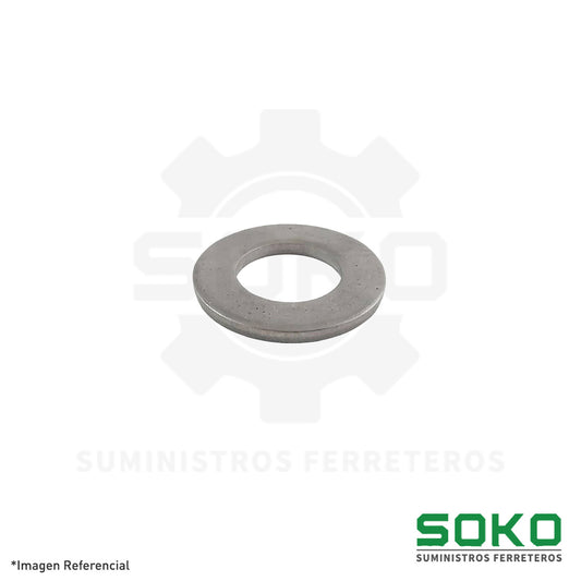 ARANDELA PLANA 1/2 INOX 304