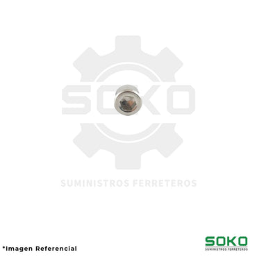 PERNO SOCKET CABEZA CILINDRICA 1/2 X 1.1/2 UNC INOX 316