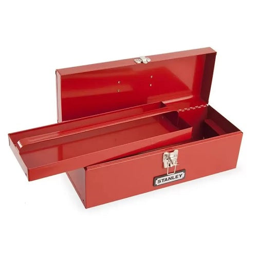 CAJA CON BANDEJA METAL 19" ROJA 96-219L STANLEY