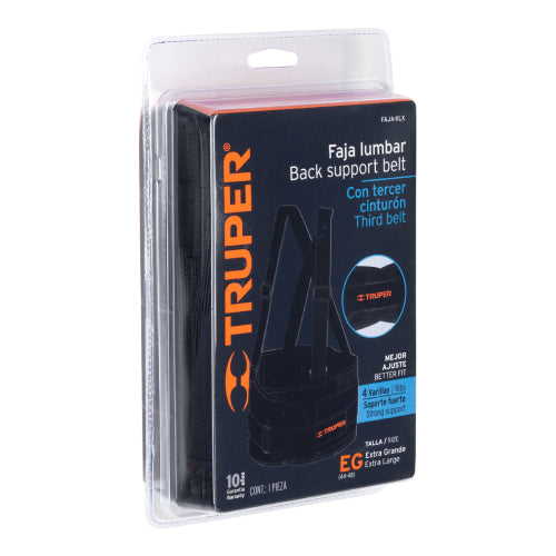 FAJA LUMBAR XL 10956 TRUPER