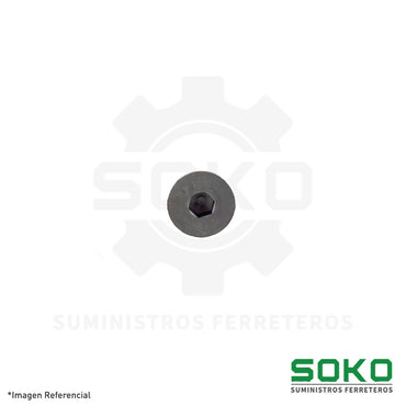 PERNO SOCKET CABEZA AVELLANADA M4 X 12 RC C10.9