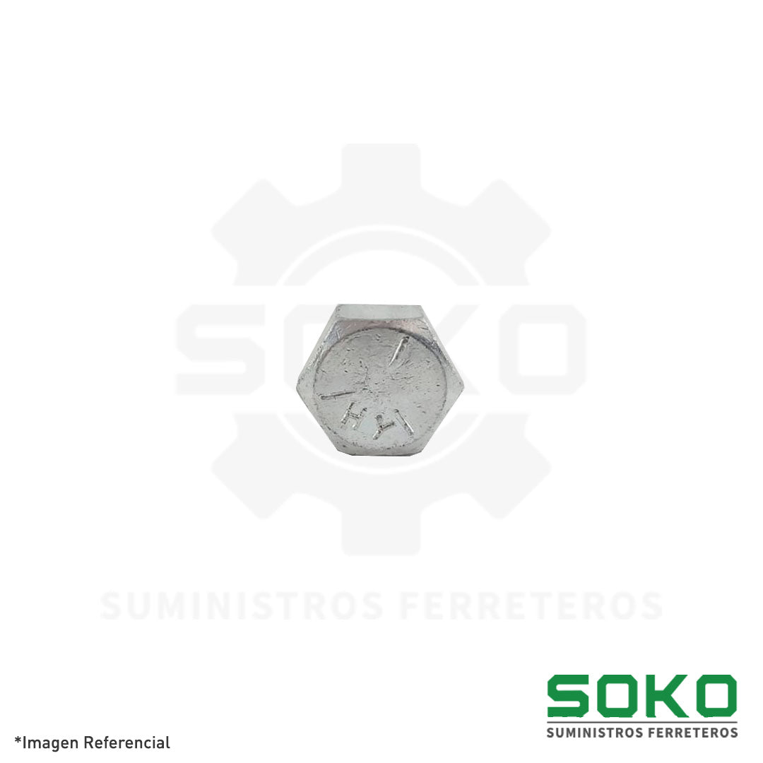PERNO HEX 1/2 X 1 UNC (13H) GR5 ZINC