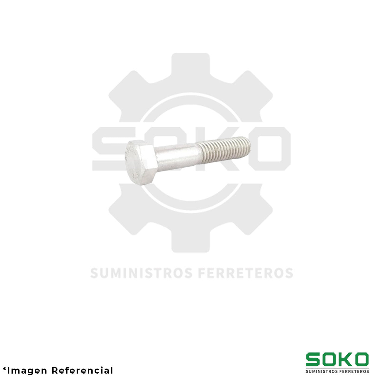 PERNO HEXAGONAL 1/4 X 3 UNC INOX 304