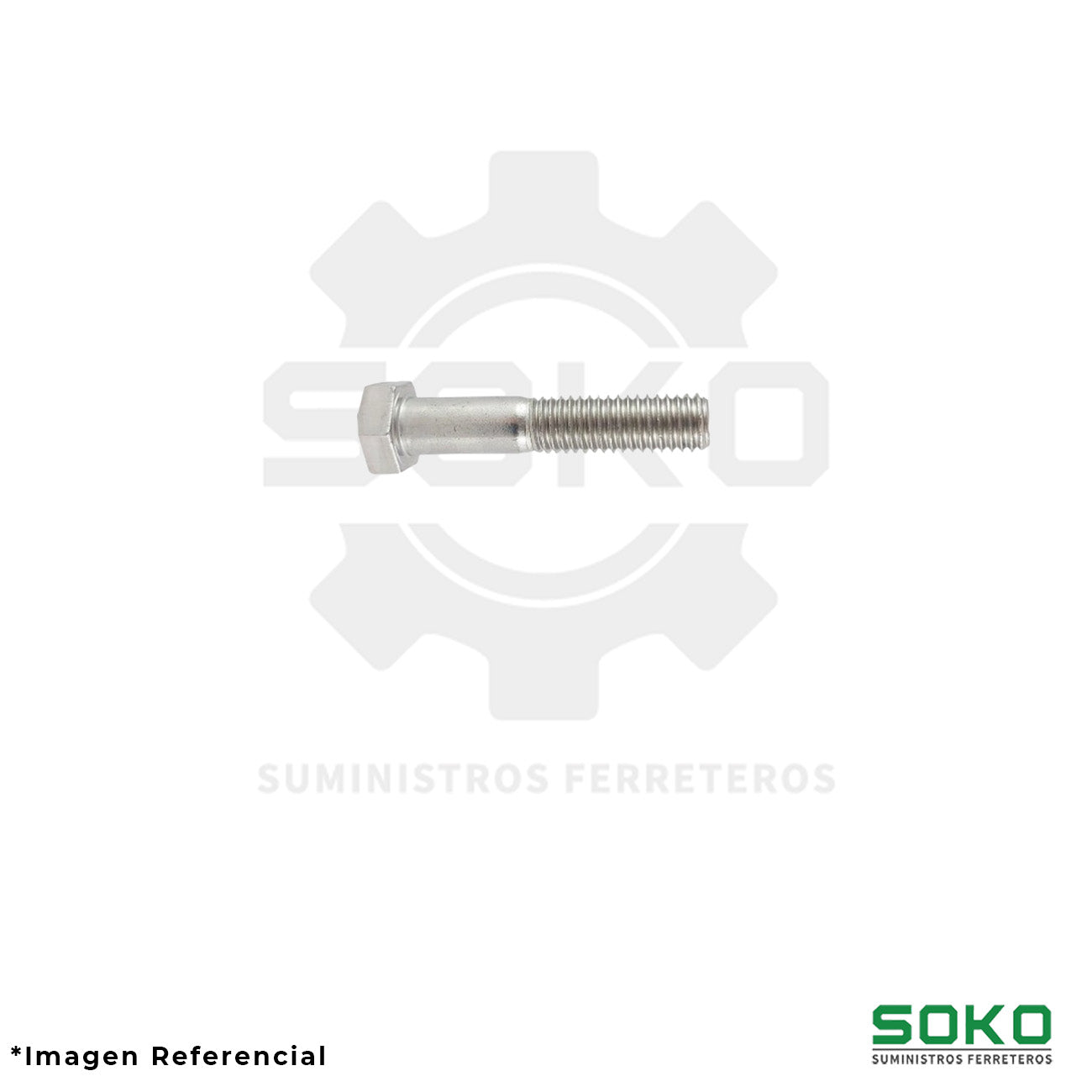 PERNO HEXAGONAL M12 X 70 RC INOX 316