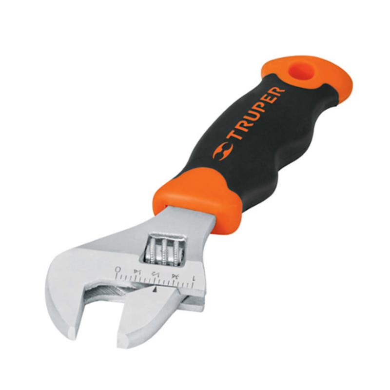 LLAVE FRENCESA 5" CROMADA CON GRIP 15513 TRUPER