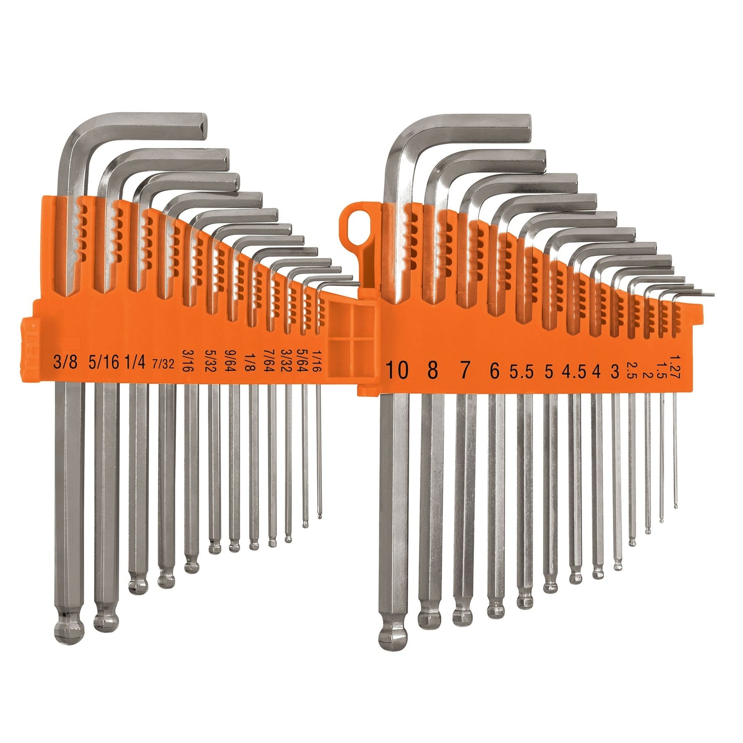 JGO LLAVE L ALLEN ROTULA 25PZ SAE-MM 15572 TRUPER