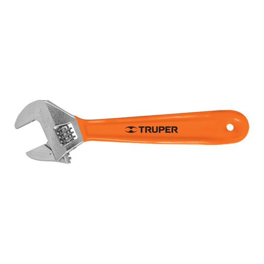 LLAVE FRANCESA 8 CROMADA CON GRIP 15510 TRUPER