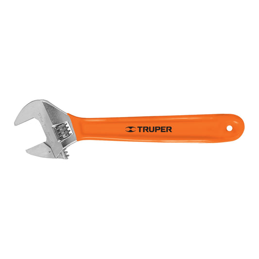 LLAVE FRANCESA 12 CROMADA CON GRIP 15512 TRUPER