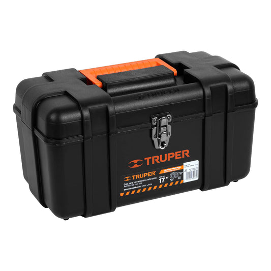 CAJA DE HERRAMIENTAS PLASTICO NEGRA 17 19656 TRUPER