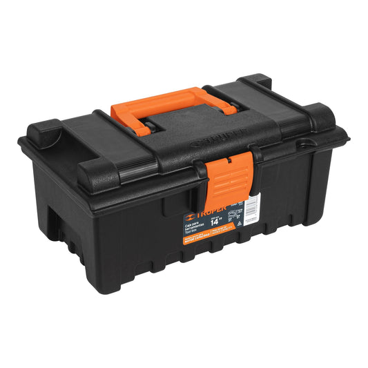CAJA DE HERRAMIENTAS PLASTICO NARANJA 14 19854 TRUPER
