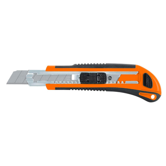 CUCHILLA RETRACTIL 18MM C/ALMA METALICA GRIP 16977 TRUPER