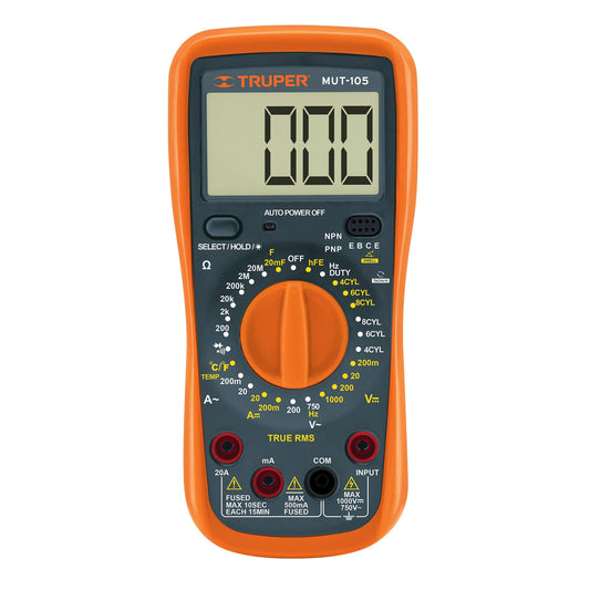 MULTIMETRO DIGITAL AUTOMOTRIZ 10403 TRUPER