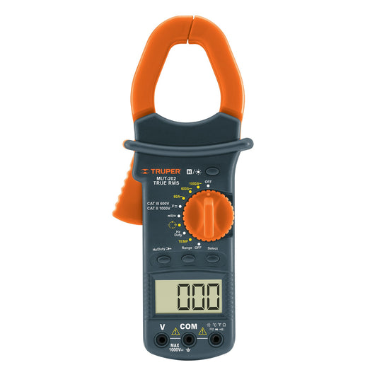MULTIMETRO DIGITAL DE GANCHO 10404 TRUPER