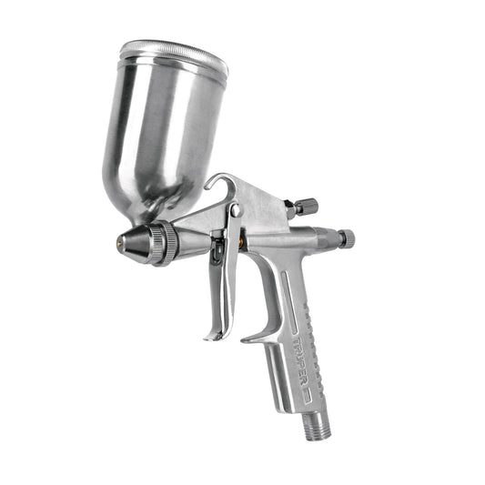 PISTOLA GRAVEDAD 30PSI 130ML 11098 TRUPER