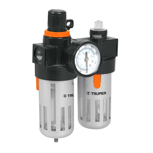FILTRO REGULADOR Y LUBRICADOR 19238 TRUPER