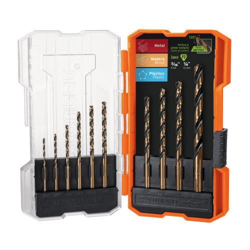 JGO DE BROCAS DE METAL 10 PZAS 11399 TRUPER