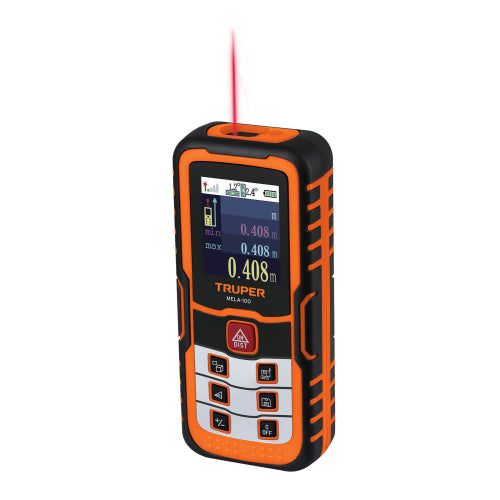 MEDIDOR DE DISTANCIA LASER 100 MTS 100374 TRUPER