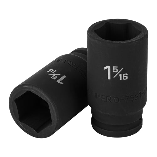 DADO HEX IMPACTO LARGO E3/4 X 1.5/16 12439 TRUPER