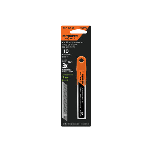 HOJA REPUESTO DE CUCHILLA SK2 9MM 100098 TRUPER EXPERT