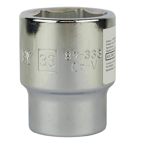 Dado hex. E3/4 x 33mm 89-333 STANLEY