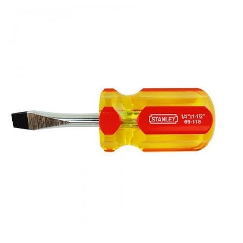 DESTORNILLADOR PLANO 1/4 X 1.1/2  69-118 STANLEY