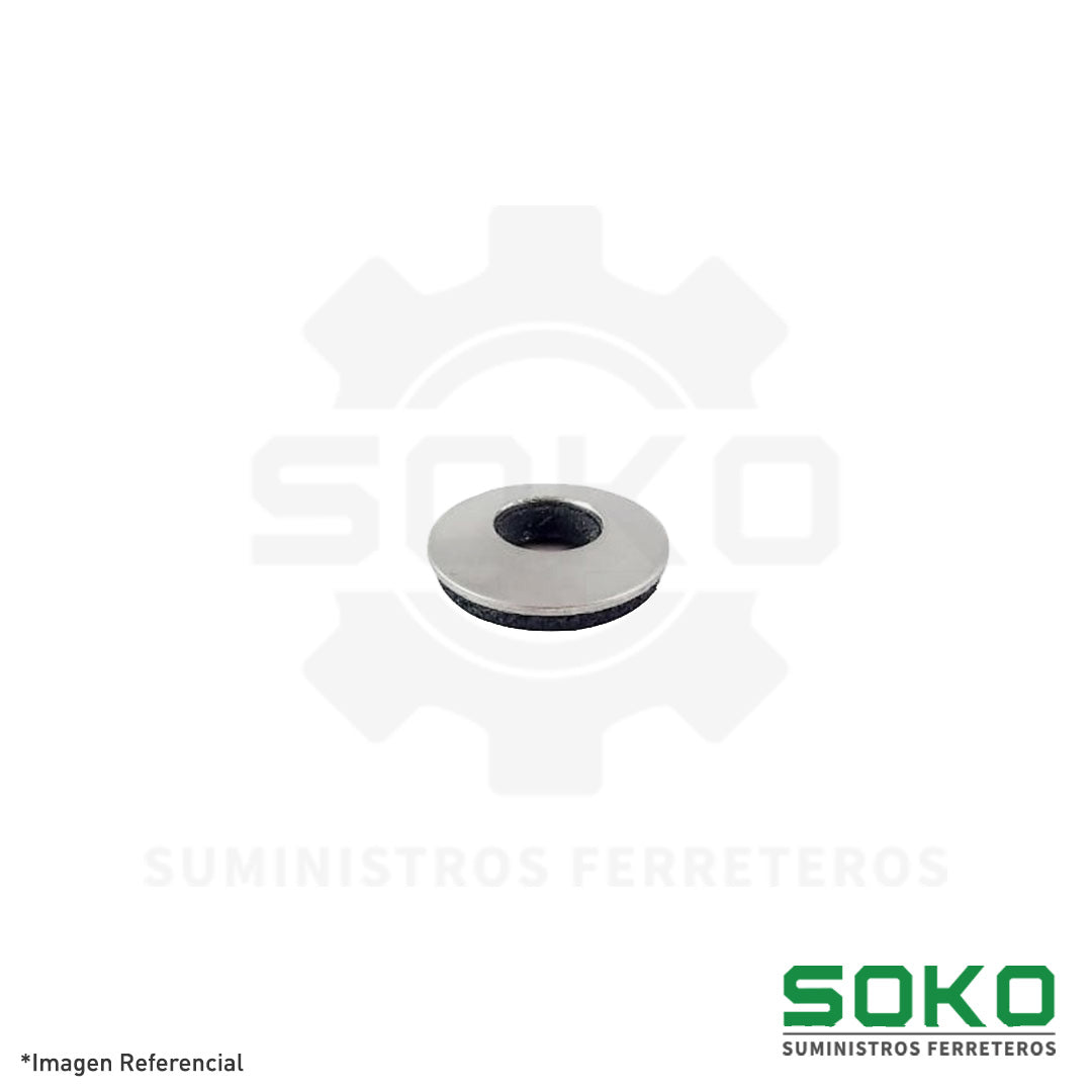 ARANDELA DE NEOPRENO #10 INOX 304