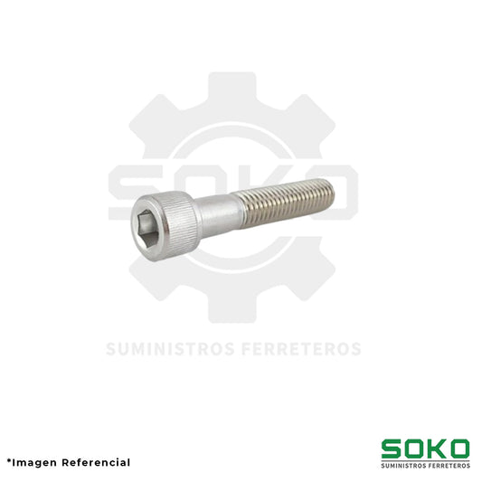 PERNO SOCKET CABEZA CILINDRICA 5/16 X 2 UNC INOX 316