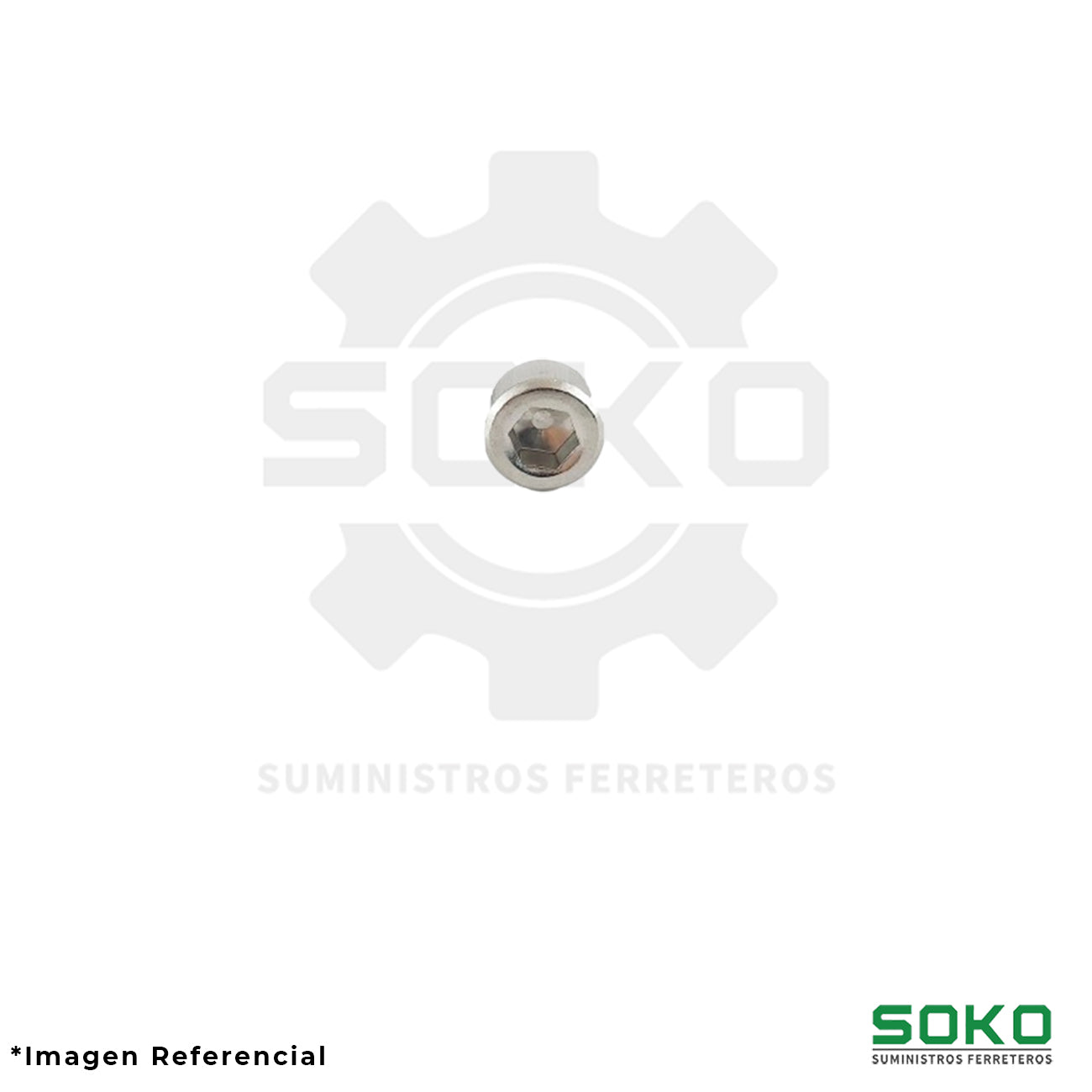 PERNO SOCKET CABEZA CILINDRICA 3/8 X 2 UNC INOX 316