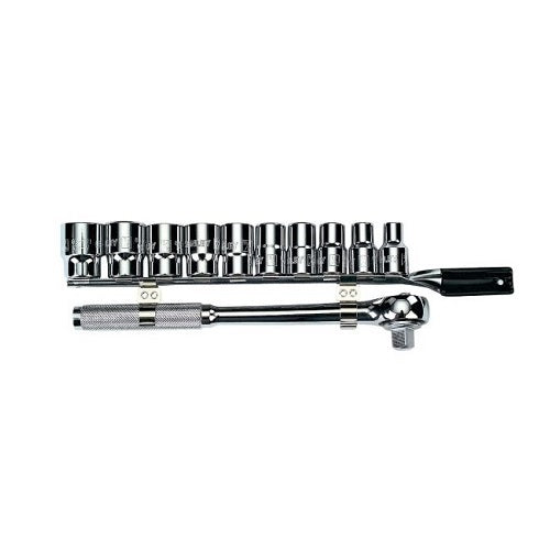 JGO DADOS 11 PZAS.ENC.1/2 10-19MM. [97] 86-734 STANLEY