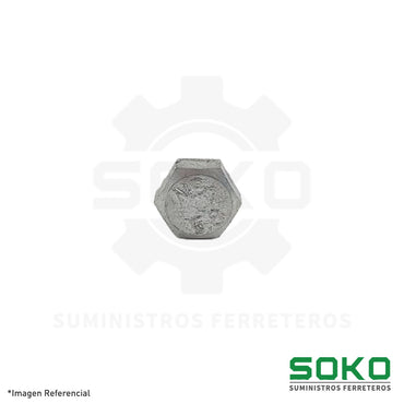 PERNO HEX RC (1.00) M6 X 12 C5.8 ZINCADO