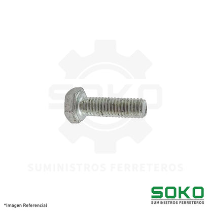 PERNO HEX RC (1.00) M6 X 12 C5.8 ZINCADO