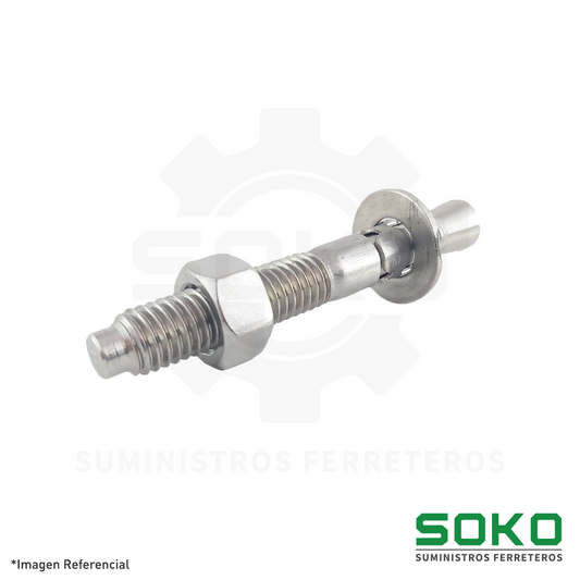 PERNO DE EXPANSION 3/4 X 5.1/2 INOX 304