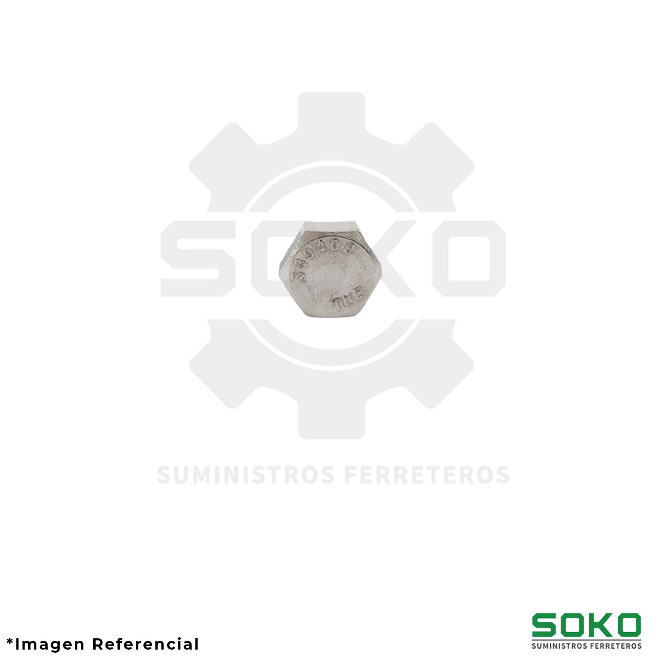 PERNO HEXAGONAL 1/4 X 4.1/2 UNC INOX 304